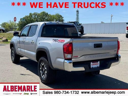 Silver Sky Metallic 2017 Toyota Tacoma TRD Off Road