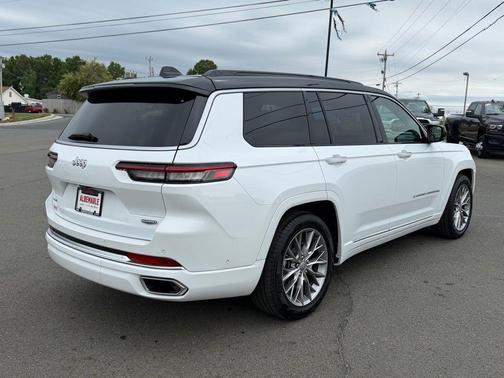 Bright White Clearcoat 2024 Jeep Grand Cherokee L Summit