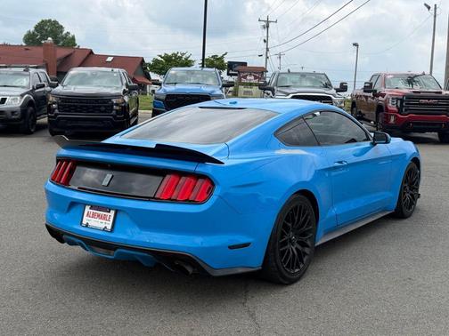 Grabber Blue 2017 Ford Mustang EcoBoost Premium