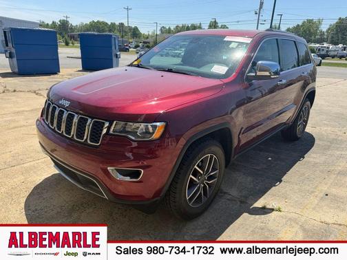 Velvet Red Pearlcoat 2020 Jeep Grand Cherokee Limited