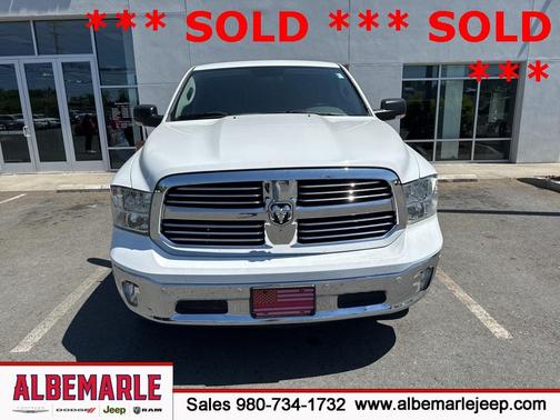 2016 RAM 1500 Big Horn
