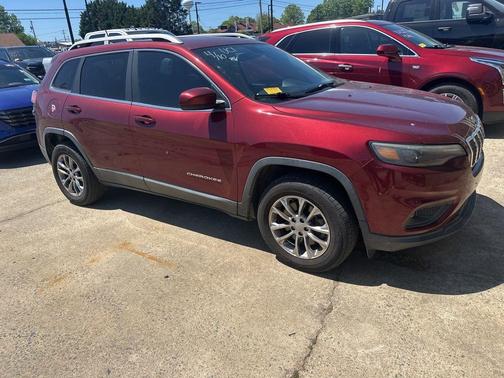 Velvet Red Pearlcoat 2019 Jeep Cherokee Latitude Plus