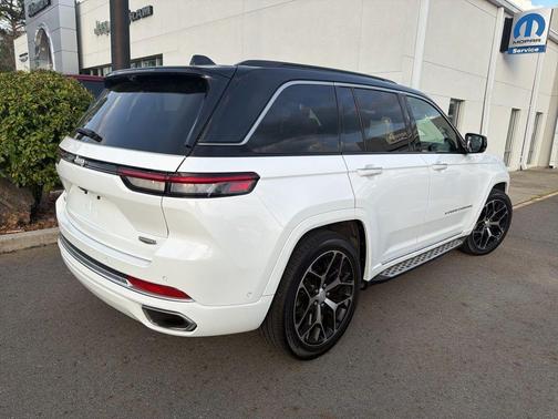 Bright White Clearcoat 2024 Jeep Grand Cherokee Summit
