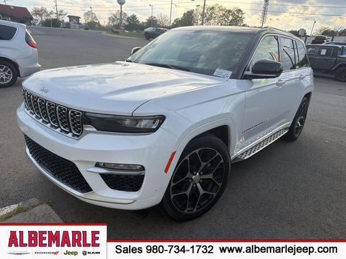 Bright White Clearcoat 2024 Jeep Grand Cherokee Summit
