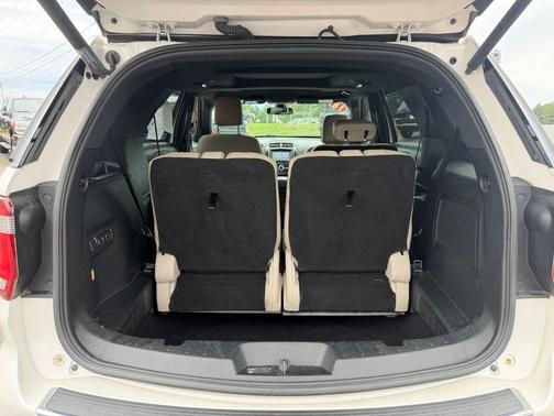 White Platinum Clearcoat Metallic 2018 Ford Explorer Limited