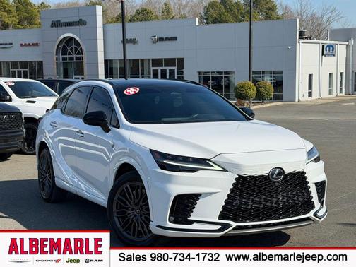 Eminent White Pearl 2024 Lexus RX 500h F SPORT PERFORMANCE SUV