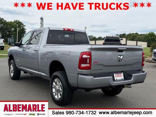 Billet Silver Metallic Clearcoat 2024 RAM 2500 Laramie