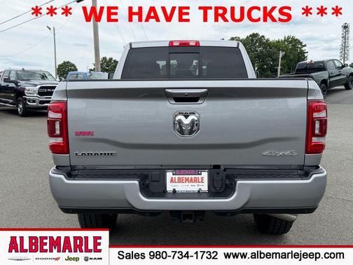 Billet Silver Metallic Clearcoat 2024 RAM 2500 Laramie