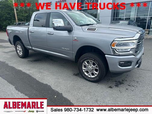 Billet Silver Metallic Clearcoat 2024 RAM 2500 Laramie