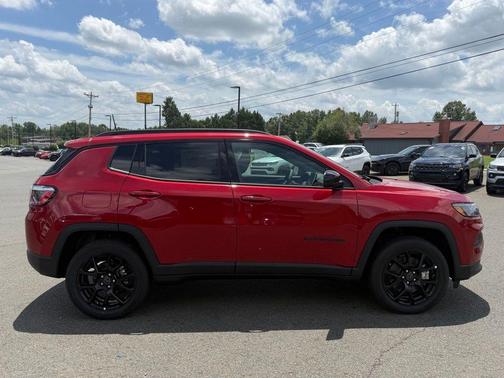 Red 2026 Jeep Compass Latitude
