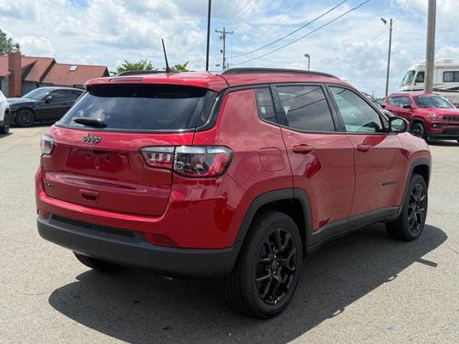 Red 2026 Jeep Compass Latitude