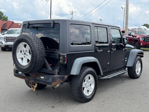 Black Clearcoat 2015 Jeep Wrangler Unlimited Sport