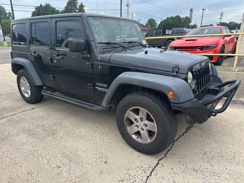 Black Clearcoat 2015 Jeep Wrangler Unlimited Sport