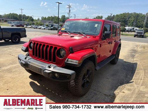 Firecracker Red Clearcoat 2019 Jeep Wrangler Unlimited Sahara