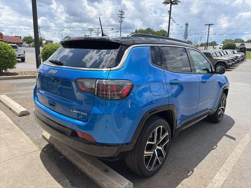 Hydro Blue Pearlcoat 2025 Jeep Compass Limited