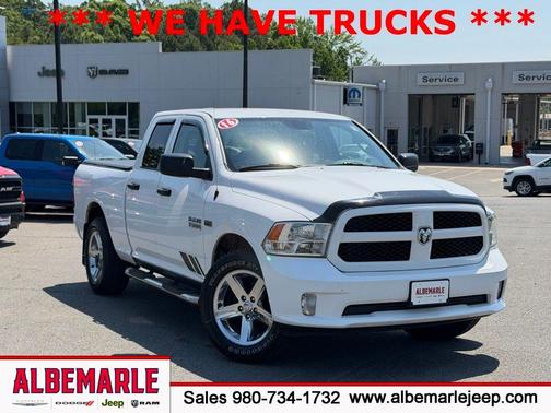 Bright White Clearcoat 2016 RAM 1500 Tradesman/Express