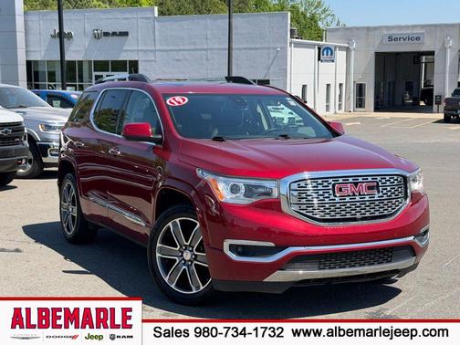Red Quartz Tintcoat 2019 GMC Acadia Denali