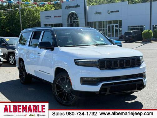 Bright White Clearcoat 2024 Jeep Grand Wagoneer L Series III
