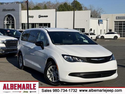 Bright White Clearcoat 2026 Chrysler Voyager LX Passenger Van