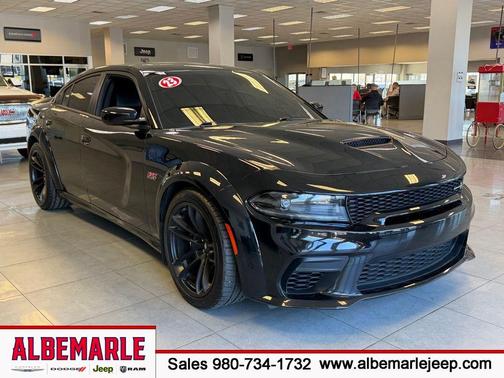 Pitch Black Clearcoat 2023 Dodge Charger Scat Pack