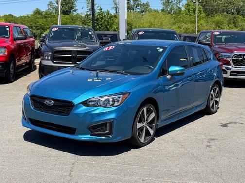 Island Blue Pearl 2017 Subaru Impreza 2.0i Sport