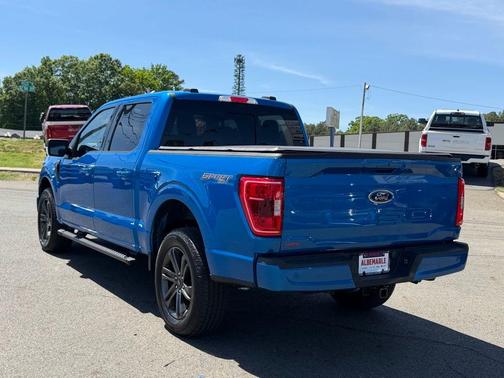 Blue Metallic 2021 Ford F-150 XLT