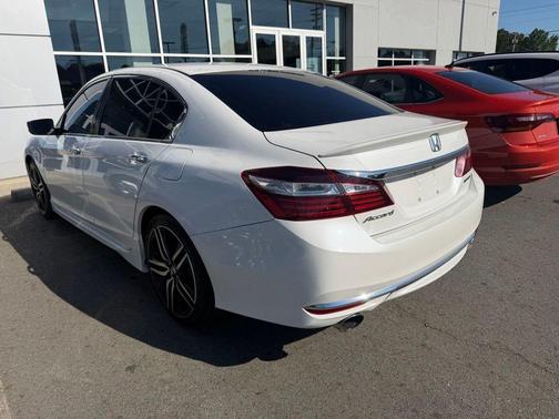 White Orchid Pearl 2016 Honda Accord Sport