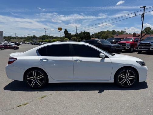 White Orchid Pearl 2016 Honda Accord Sport