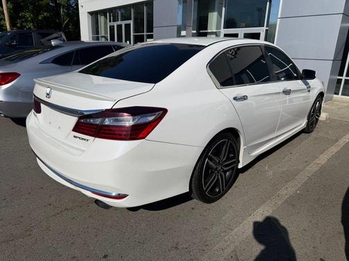 White Orchid Pearl 2016 Honda Accord Sport