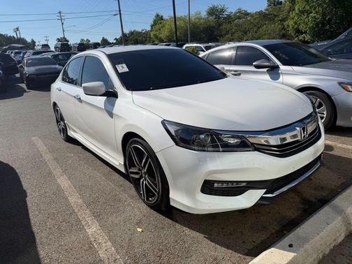 White Orchid Pearl 2016 Honda Accord Sport