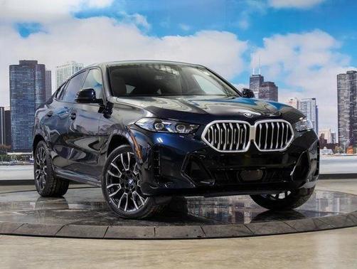 Carbon Black Metallic 2026 BMW X6 xDrive40i