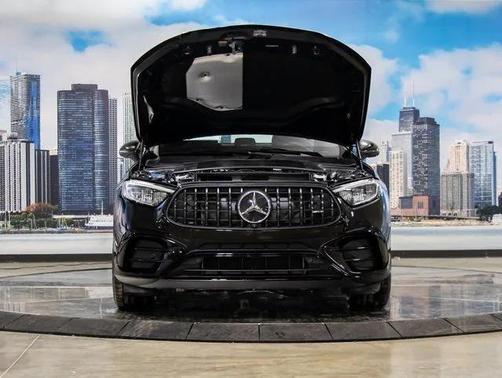Obsidian Black Metallic 2026 Mercedes-Benz AMG GLC 43 4MATIC Coupe