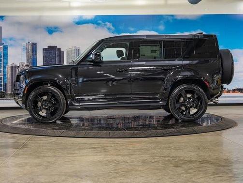 Santorini Black 2026 Land Rover Defender 110 V8
