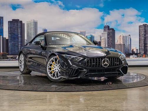 Obsidian Black Metallic 2022 Mercedes-Benz AMG SL 63 Base