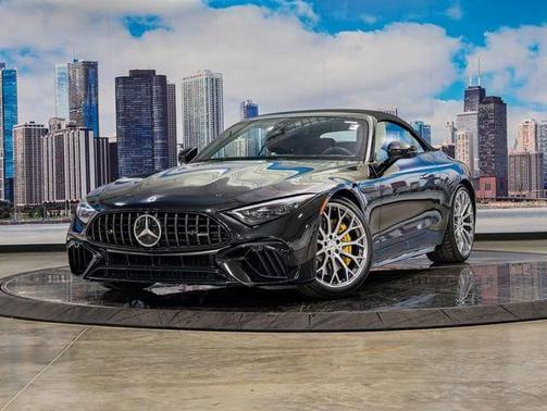 Obsidian Black Metallic 2022 Mercedes-Benz AMG SL 63 Base