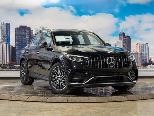 Obsidian Black Metallic 2026 Mercedes-Benz AMG GLC 43 4MATIC