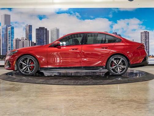 Vegas Red 2024 BMW 540 xDrive