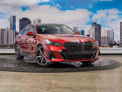 Vegas Red 2024 BMW 540 xDrive