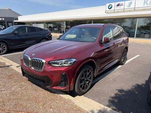 Aventurin Red Metallic 2024 BMW X3 xDrive30i