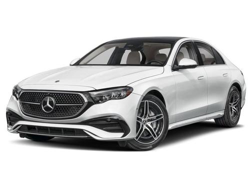 Black 2025 Mercedes-Benz E-Class 4MATIC