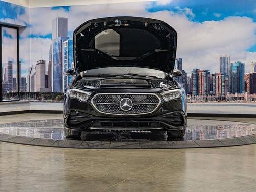 Black 2025 Mercedes-Benz E-Class 4MATIC