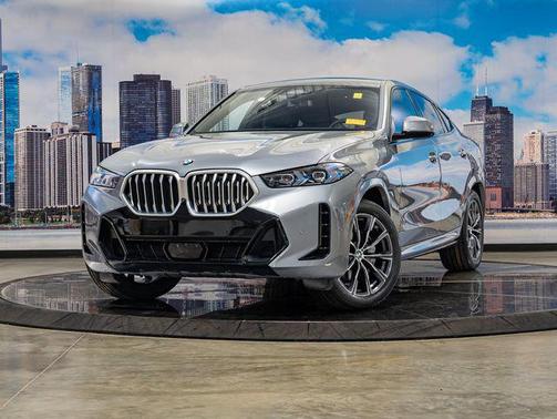 Gray Metallic 2024 BMW X6 xDrive40i
