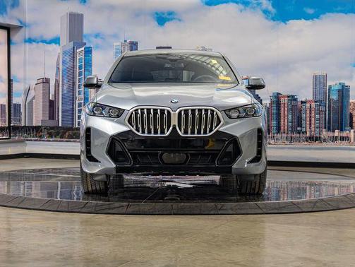 Gray Metallic 2024 BMW X6 xDrive40i