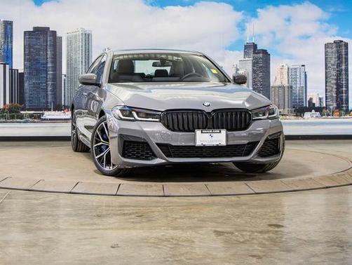 Gray Metallic 2023 BMW 540 i xDrive
