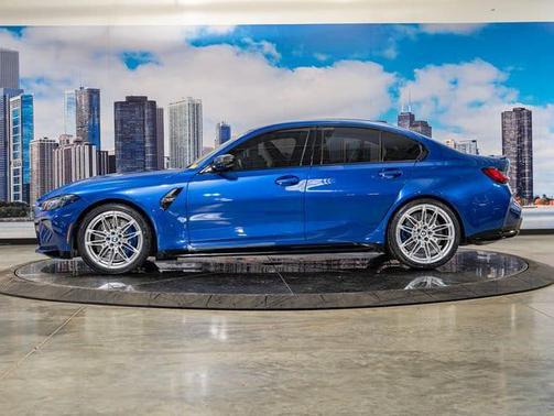 Blue Metallic 2025 BMW M3 Competition xDrive