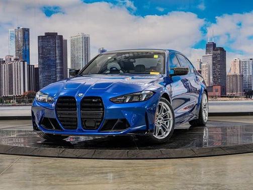 Blue Metallic 2025 BMW M3 Competition xDrive