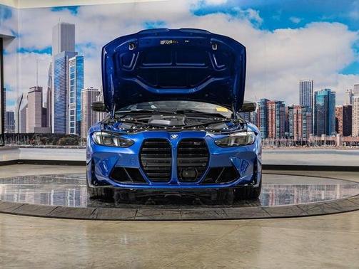 Blue Metallic 2025 BMW M3 Competition xDrive
