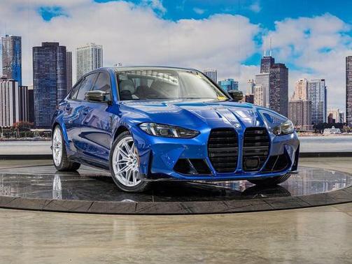 Blue Metallic 2025 BMW M3 Competition xDrive