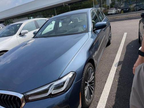Blue Metallic 2023 BMW 530e Base