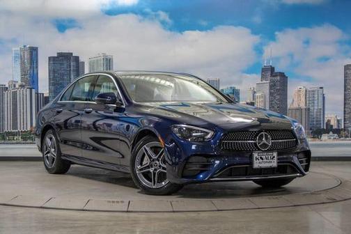 Nautical Blue Metallic 2023 Mercedes-Benz E-Class 4MATIC